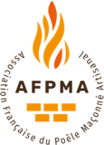 Logo de l\'AFPMA, Association française du poêle maçonné artisanal